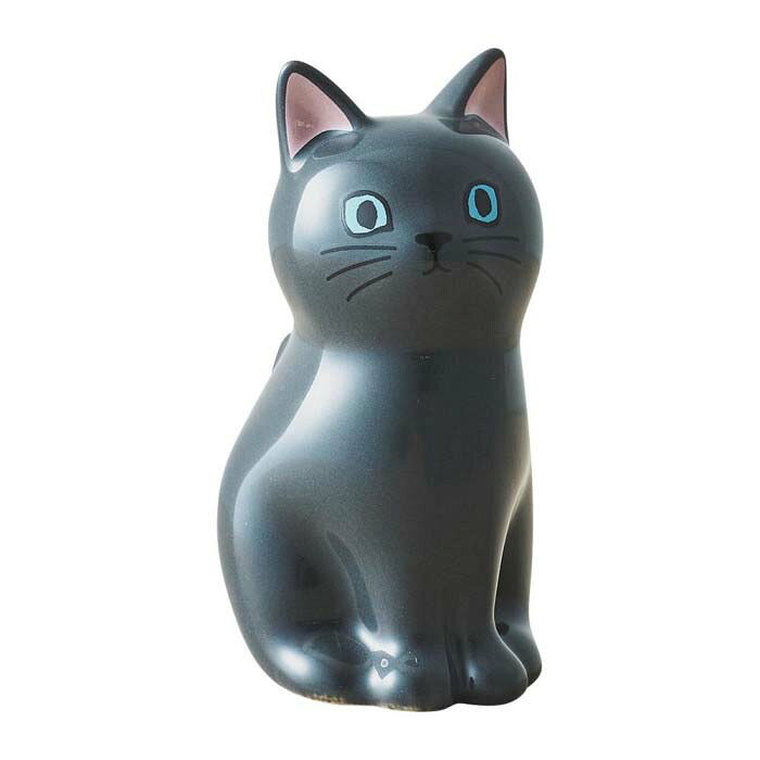 セトクラフト フラワー＆ペンスタンド 仔猫 クロB P25-0736