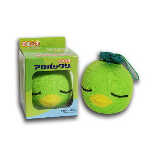 アカパックン お風呂用 グリーン