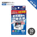 食洗機庫内の一発洗浄 錠剤10粒 1009716 洗剤 食器洗浄機用 置き型対応 ビルトインタイプ対応【メール便送料無料】