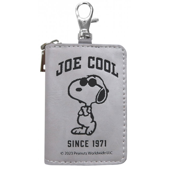 SNOOPY スマートキーケース スヌーピー グレー SN285 【メール便 送料無料】
