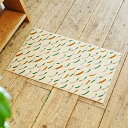 Breeze Ivory 45×75cm そよ風 アイボリー クリーンテックス 玄関マット マット 室内用 屋内 足ふきマット 洗える 吸水 すべり止め 日本製(3)