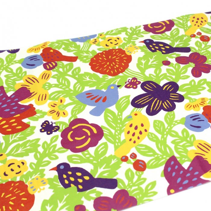 Rakuten - 【mt casa】mtリメイクシート SOU・SOU とり 幅270mm×長さ900mm 鳥 小鳥 カラフル 和 京都 テキスタイル シール 貼ってはがせる 貼り直せる DIY 貼るだけ 家具 壁 小物 リメイク リメーク イメチェン