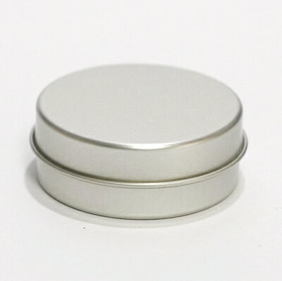 Rakuten - ブリキ缶無地 直径40×15mm 空き缶 ケース 収納 カスタマイズ【ナガクラ】【6個までメール便OK】