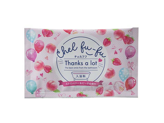【SG】 10個セット 入浴剤 チェルフフ ストロベリー&ピーチの香り /日本製 sangobath