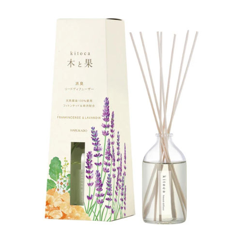 【SG】消臭・芳香剤（リードディフューザー）木と果 フランキンセンス ＆ ラバンディン 90ml /日本製