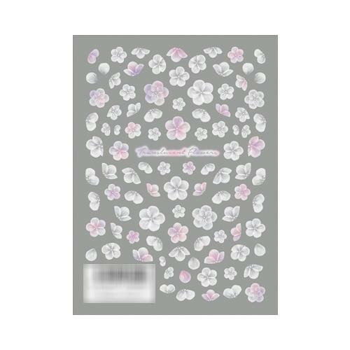 TSUMEKIRA(ツメキラ) ネイルシール Translucent Flowers NN-SKH-101 薄い しなやか 高品質 送料無料（普通郵便） 1