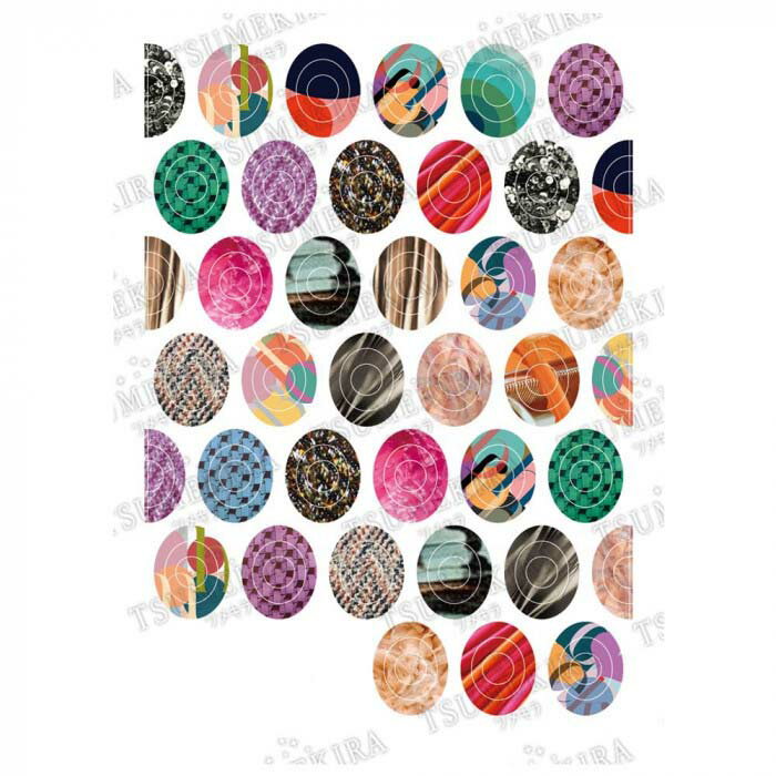 TSUMEKIRA(ツメキラ) ネイルシール 向井マキ プロデュース4 Matrix NN-MKI-108 薄い しなやか 高品質 送料無料（普通郵便）