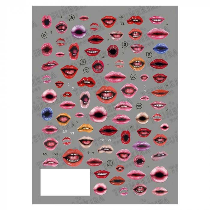 Rakuten - TSUMEKIRA(ツメキラ)ネイルシールうらなか りか プロデュース1 Lyrical Lips NN-URA-101 薄い しなやか 高品質 送料無料（普通郵便）