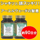 バコパモニエラ濃縮250mg 90カプセル×2個アーユルヴェーダの智恵から生まれたサプリ物忘れにはBacopa90カプセル×2コ