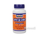 L-オプティジンク 30mg 100カプセル【必須ミネラル】吸収率にこだわったLオプティジンク由来の亜鉛使用季節の変わり目対策に！丈夫な体作り＆エネルギーUPに♪now foods（ナウフーズ社）