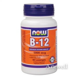 ビタミンB12 5000mcg 60トローチ「赤いビタミン」ビタミンB12を1粒に5000mcg！さらに葉酸も配合♪ビタミンB12 5000mcg…