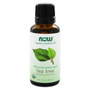 USDAオーガニック ティートゥリー精油 商品名 Tea Tree Essential Oil (Certified Organic) - 1 oz. 内容量 30ml ご使用方法 キャリアオイル（ホホバ・グレープシード・オリーブ・アーモンドなど）に混ぜてもご使用いただけます。 ※混合、希釈については注意してご使用ください。 ブランド Now Foods / ナウフーズ社製 ? 原産国 オーストラリア 抽出方法 水蒸気蒸留法 系統 樹木系 ノート トップノート 特記成分 テルピネン4オール[30%以上] 1.8シネオール[10%以下] 香りの強さ 強 相性の良いオイル属性 樹木系、ハーブ系、スパイス系 ブレンドに相性の良いオイル オレンジ・スイート、サイプレス、ユーカリ、ラベンダー、レモン、ローズマリー、クロモジ、月桃、ヒノキ、モミ、柚子 内容成分 ティートゥリー精油100％ (USDAオーガニック認定) ※肌に直接つけたり、目に入れないでください。 お子様の手の届かない冷暗所で保存してください。 妊娠・授乳中の方は医師にご相談ください。 飲用や食用としてご利用にならないでください。 広告文責 : 株式会社Arecare,Inc. 010-1-408-577-0907 生産国：米国｜区分：エッセンシャルオイル（雑貨）