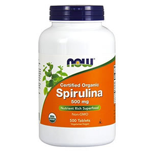 I[KjbN Xsi500mg 500USDAF L@Xsi1ɋÏk500mg`qg݊S ؕs̕،̂qlɍςH@ۂŃwV[H Spirulina 500mg 500Countnow foods iEt[Y 