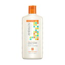 アンダルー ナチュラルズ（ANDALOU NATURALS） ASOモイスチャーリッチコンディショナー 340ml健康的な髪に必要なアミノ酸 フルーツ幹細胞エキス アルガンオイルなどの植物エキス＆オイルが髪の乾燥を補修しながら潤いを与えます。オレンジの香りのコンディショナー