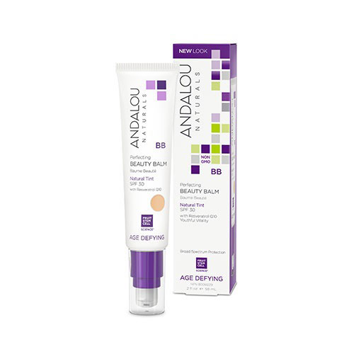 アンダルー・ナチュラルズ（ANDALOU NATURALS） 化粧下地 兼 モイスチャライザー Natural Tint（ナチュラルティント） 58mlスーパーフルーツたっぷり植物性。エイジングケアを中心に開発されたBB。天然由来の紫外線反射剤を使用 （SPF30）