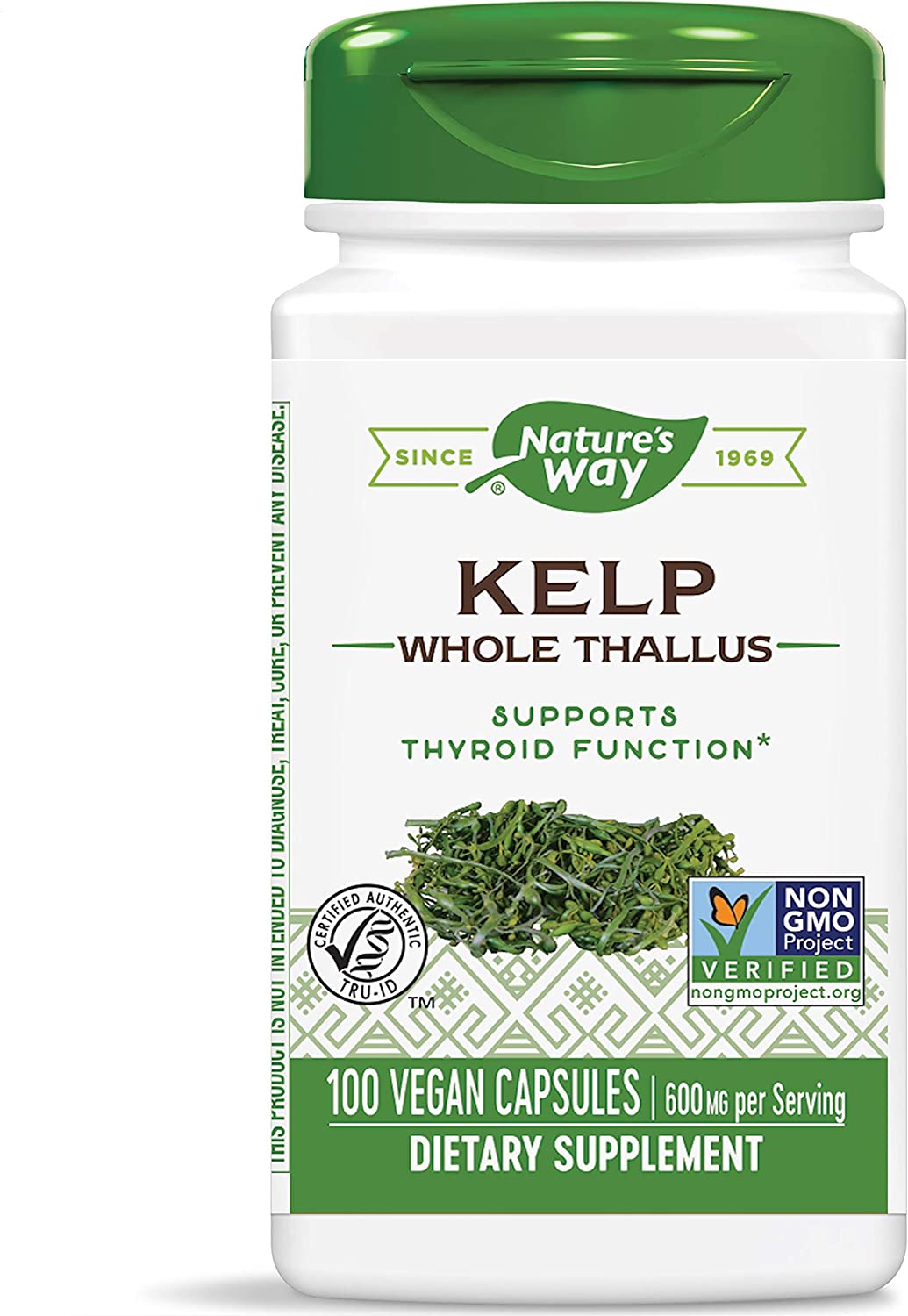 Ȥߴ ͭ600mgɼʥ襦Ǥ˭٤˴ޤŷס֥ߥͥˡ׳ηäߤڤˡ Kelp 襦270mcg۹ 100ץNature's Way / ͥ㡼