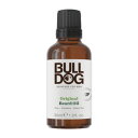 ブルドッグ(BULL DOG) オリジナル ベアードオイル(ビアードオイル) 30ml男性用(メンズ)スキンケア。アロエベラ、カメリナ油、緑茶を配合。たくわえたヒゲ(ひげ、髭)のお手入れにコンディショニングオイル。メンズコスメ