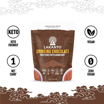 ラカント チョコレート味 ナチュラルな甘味料 283g 羅漢果KETO 無添加 カロリーゼロ 糖質ゼロ 非遺伝子組換え 後味なしのエリスリトール配合ナチュラルな甘味料糖質オフダイエット 血糖値が気になる方に糖質制限時や、ほのかな甘みが欲しいときに