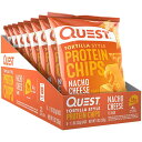 高プロテインチップス トルティーヤスタイル　ナチョチーズ味 32 g × 4袋セット 商品名 Quest Nutrition Protein Chips, Protein Chips Tortilla Nacho Cheese 内容量 4袋 ご使用方法 オヤツとして、またローカーボダイエット食としてもおススメの焼き上げた高プロテインチップスです。 ご使用上の注意 ・お子様の手の届かない場所で保管して下さい。 ・高温多湿を避けて保管して下さい。 ブランド Quest Nutrition/クエストニュートリション製 配達予定日 通常、発送後4?7日程でのお届けとなります。 内容成分 【内容成分】1バック32g中 プロテインブレンド（ミルクプロテインアイソレート、ホエイプロテインアイソレート）、高オレイン酸ひまわり油、カゼインカルシウム、コーンスターチ、天然フレーバー、バターミルクパウダー、無脂肪ミルク、オオバコ殻。次のうちの2％未満を含みます：チェダーチーズパウダー（養殖ミルク、塩、酵素）、トマトパウダー、タマネギパウダー、ニンニクパウダー、スパイス、塩、可溶性トウモロコシ繊維、ホエーパウダー、チアシード、リンゴ酸、ウコンエキス（色）、砂糖、ひまわりレシチン、炭酸カルシウム、酵母エキス、ステビオール配糖体（ステビア）。 アレルゲンの声明：ミルクが含まれています。 大豆や小麦も加工する施設で加工されています。 国産および輸入食材を使ったアメリカ製。 広告文責 : 株式会社Arecare,Inc. 010-1-408-577-0907 生産国 : アメリカ ｜ 区分 : 食品