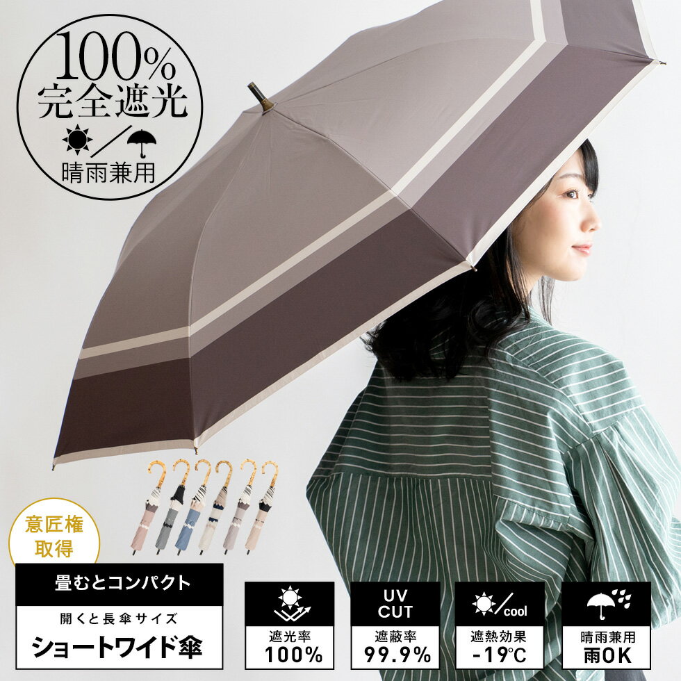 【6/4 20:00～60%OFF】日傘 完全遮光 シ