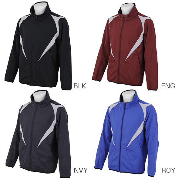 デサント メンズ 野球ウェア ベースボールウェア ボンディングストレッチコート 上着 DR-219 ブラック ..