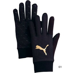 プーマ メンズ Field Player Glove J フィールドプレーヤーグローブ サッカー ブラック 黒 送料無料 PUMA 041302