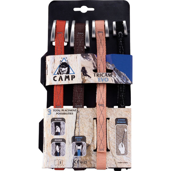 Caravan Men's & Women's Rock Protection Tricam Evo Set - Tricam Climbing & Bouldering Equipment - CAMP - Free Shipping - CARAVAN 5097300