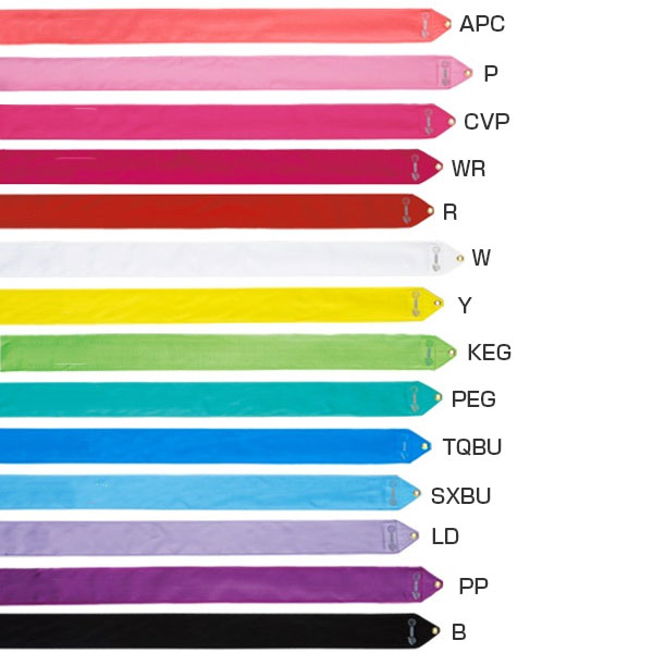 6m ササキ レディース レーヨンリボン M-71-F スポーツ用具 新体操 手具 ホワイト 白 ブルー レッド 青 赤 イエロー ピンク グリーン パープル 黄色 緑 紫 送料無料 SASAKI M71F