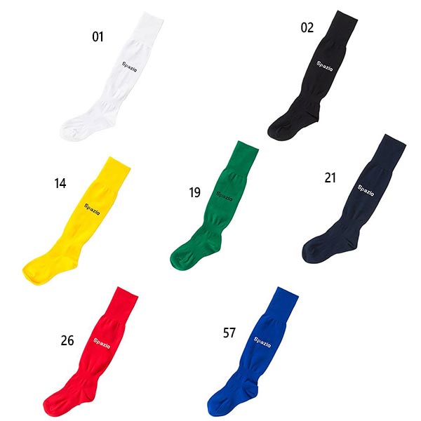 25-27cm スパッツィオ メンズ ロングソックス サッカー用品 靴下 ソックス ホワイト 白 ブラック 黒 ネイビー ブルー レッド 青 赤 イエロー グリ...