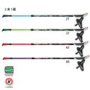 2本組セット ハタチ メンズ レディース AGP アドバンスズーム2 ウォーキング用品 ノルディックウォーキング ポール ストック 介護 運動 散歩 ブルー レ...