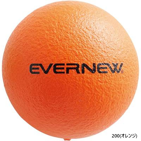 エバニュー ジュニア キッズ ソフトフォームボール12 ボール遊び 公園 自宅 やわらかい 12cm オレンジ 送料無料 EVERNEW ETA057 1