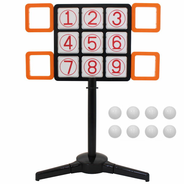 サクライ貿易 メンズ レディース ジュニア マジックナインベースボール スポーツ用具 ストラックアウト 野球 練習 おもちゃ 遊び ゲーム 投球練習 送料無料 ...