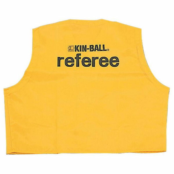サンラッキー メンズ レディース キンボールスポーツ レフリー用ベスト KIN-109 スポーツ用具 レクリエーション ニュースポーツ イエロー 黄色 送料無料...