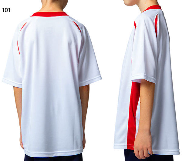 アシックス ジュニア キッズ Jr.ゲームシャツ サッカーウェア フットサルウェア トップス 半袖Tシャツ 吸汗速乾 送料無料 asics 2104A014通販　サッカー　用品　セール