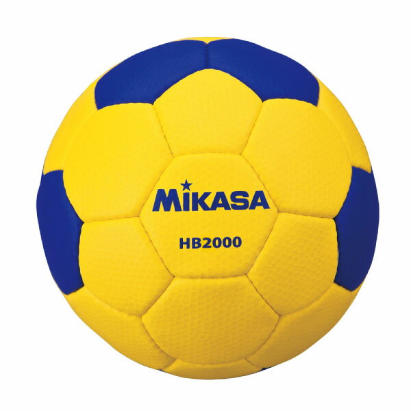 検定球2号 ミカサ レディース 一般・大学・高校女子用、中学校用 ハンドボール イエロー 黄色 送料無料 MIKASA HB2000