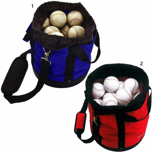ユニックス メンズ レディース ジュニア 円形カラーボールケース BX84-13 野球用品 ボールかご ボールバッグ ブルー レッド 青 赤 送料無料 unix...