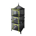 スター商事 メンズ レディース イージーキャビネット 自立式 メッシュラック アウトドア用品 ドライネット キャンプ ブラック 黒 送料無料 13331