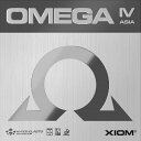 エクシオン メンズ レディース ジュニア オメガ 4 アジア OMEGA IV ASIA 卓球ラケットラバー 裏ソフトラバー ブラック 黒 レッド 赤 送料無料...