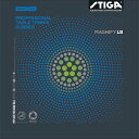 スティガ メンズ レディース ジュニア マグニファイ LB MAGNIFY 卓球ラケットラバー ラージボール用表ソフト ブラック 黒 レッド 赤 送料無料 ST...