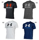 アンダーアーマー メンズ UAテック ビッグロゴ ショートスリーブ 半袖Tシャツ トップス 吸汗速乾 ホワイト 白 ブラック 黒 レッド 赤 送料無料 UNDE...