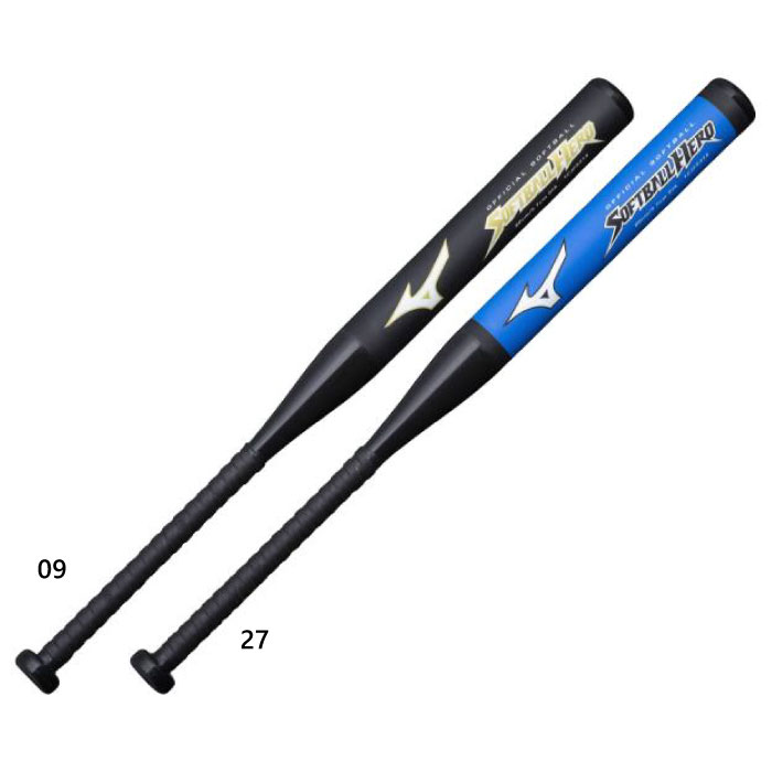 中学体育専用 ミズノ メンズ レディース 学校体育ソフトボール用バット ソフトボール用バット ブラック 黒 ブルー 青 送料無料 Mizuno 1CJFS315