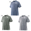 バタフライ メンズ レディース フィルグ Tシャツ 卓球ウェア トップス 半袖 吸水 速乾 伸縮 スポーツ 運動 部活 ブラック 黒 グレー ネイビー 灰色 送...