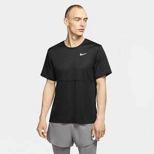 ナイキ メンズ ブリーズ ラン S/S ジョギング マラソン ランニングウェア トップス 半袖Tシャツ 通気性 軽量 送料無料 NIKE CJ5333 010