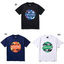 スポルディング メンズ レディース バレーボールTシャツ マルチカモボール バスケットボールウェア トップス ホワイト 白 ブラック 黒 ネイビー 送料無料 SPALDING SMT211770