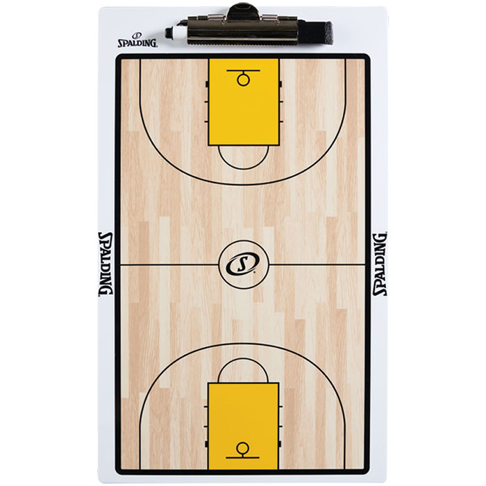 スポルディング メンズ レディース コーチングボード バスケットボール 作戦ボード 作戦盤 マーカー付き 送料無料 SPALDING 8393SPCN