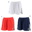 フィラ レディース ショートパンツ テニス バドミントンウェア ボトムス ネイビー レッド 赤 送料無料 FILA VL7504