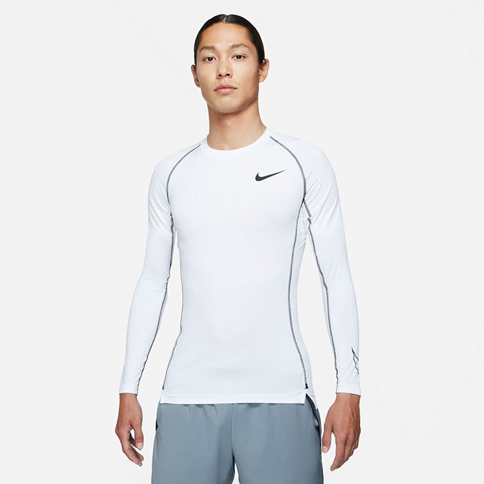 ナイキ メンズ プロ ドライフィット Dri-FIT タイトフィット L/S トップ アンダーウェア スポーツインナー トップス 長袖 トレーニング ジム 速乾 送料無料 NIKE DD1991 100