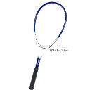 サクライ貿易 メンズ レディース カルフレックス CALFLEX ソフトテニスラケット 一般用 軟式ラケット ガット張り上げ済み ケース付 ホワイト 白 送料無...