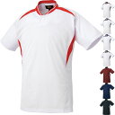 ゼット野球 メンズ レディース ベースボールTシャツ ベースボールシャツ 野球ウェア トップス 半袖 練習着 トレーニング 草野球 ホワイト 白 送料無料 ZE...