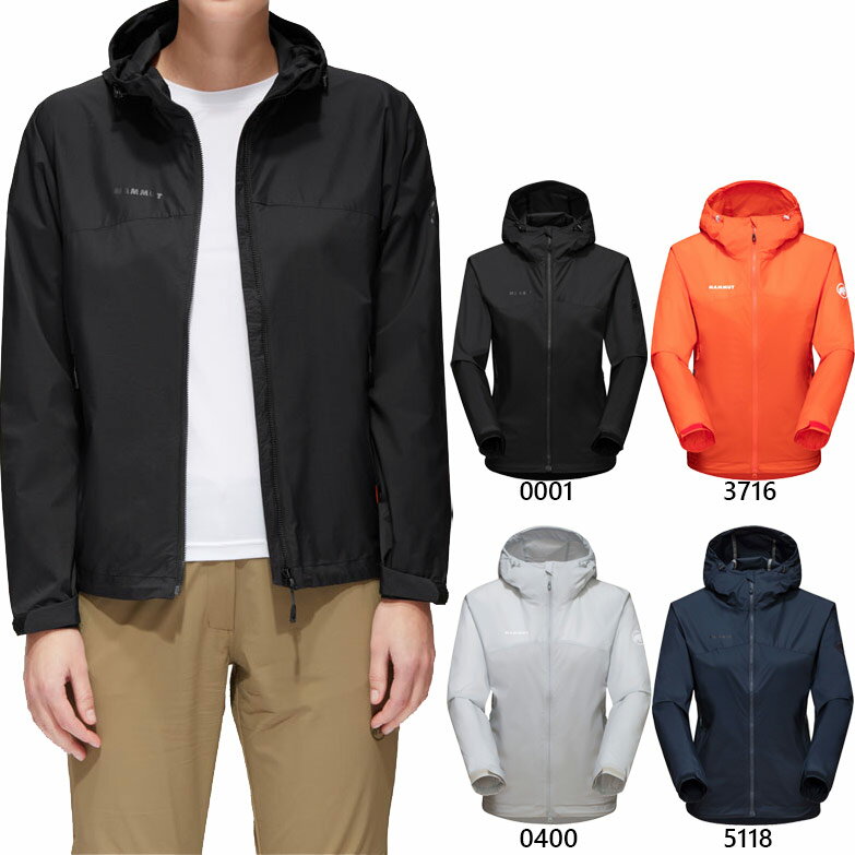 マムート レディース グライダー フーデットジャケット Glider WB Hooded Jacket AF ウインドブレーカー トップス 防風 アウトドアウェア 送料無料 Mammut 1012-00480